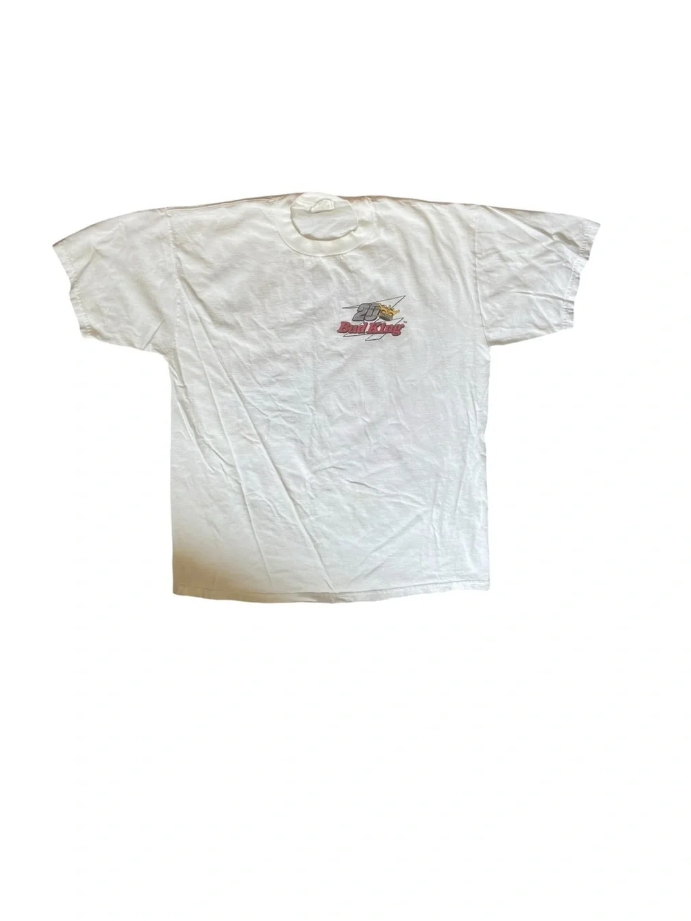 Kenny Bernstein authentic autographed Budweiser racing T-shirt 1998